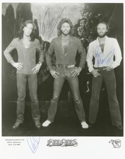 The Bee Gees autograph