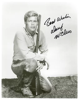 Doug McClure autograph