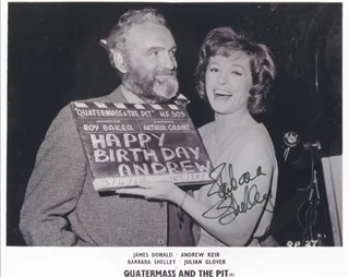 Barbara Shelley autograph