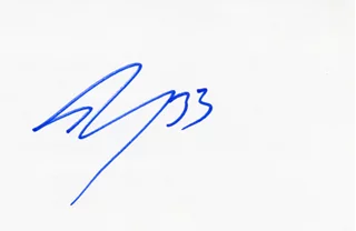 Shaquille O'Neal autograph