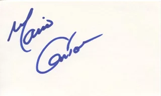 Mario Cantone autograph