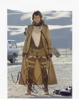 Milla Jovovich autograph