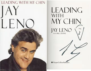 Jay Leno autograph