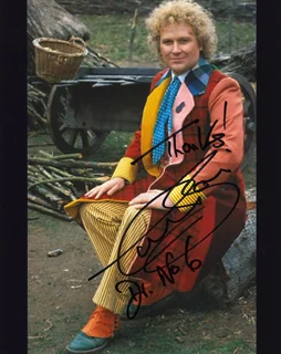 Colin Baker autograph