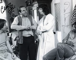 Rising Damp autograph