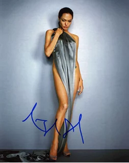 Angelina Jolie autograph