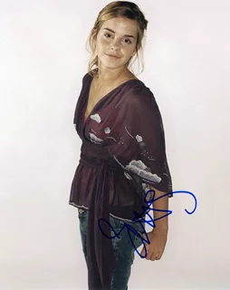 Emma Watson autograph