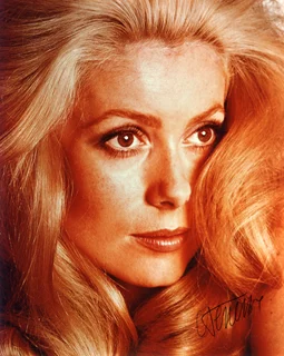 Catherine Deneuve autograph