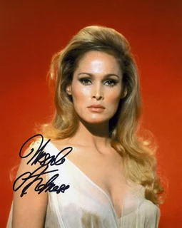Ursula Andress autograph