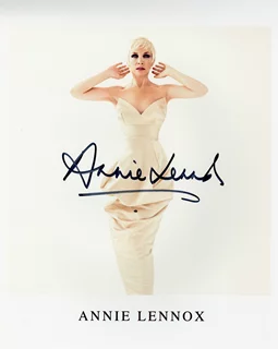 Annie Lennox autograph