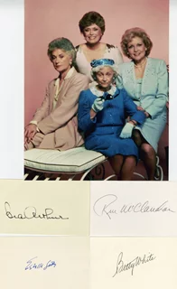 The Golden Girls autograph