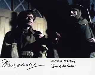 John Leeson autograph