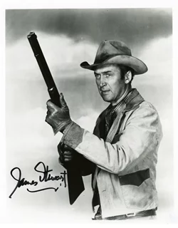 James Stewart autograph