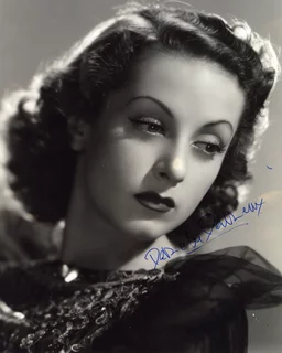 Danielle Darrieux autograph