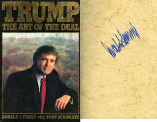 Donald Trump autograph