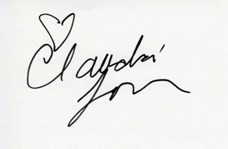 Claudia Jordan autograph