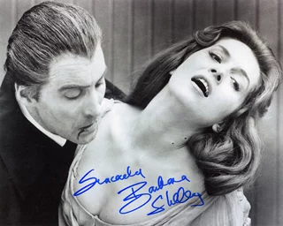Barbara Shelley autograph