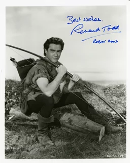 Richard Todd autograph
