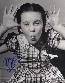 Margaret O'Brien autograph