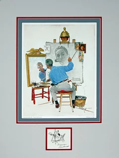 Norman Rockwell autograph