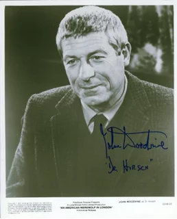 John Woodvine autograph