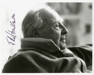 John Houseman autograph