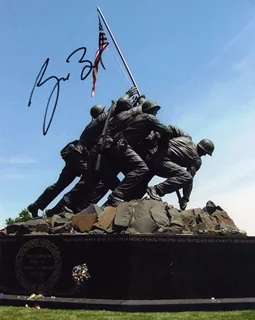 George Bush autograph