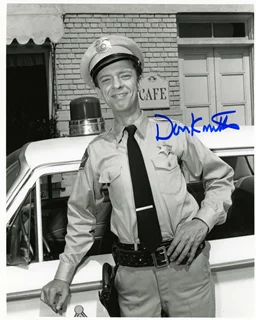 Don Knotts autograph
