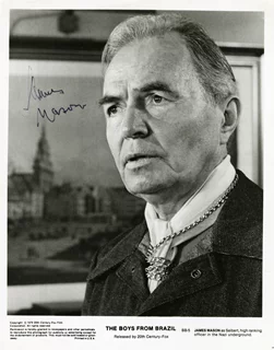 James Mason autograph
