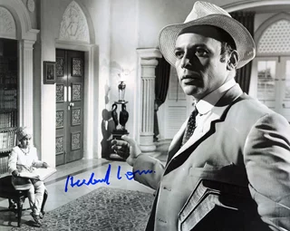Herbert Lom autograph