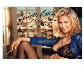 Juliette Frette autograph