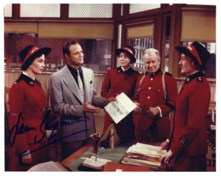 Jean Simmons autograph