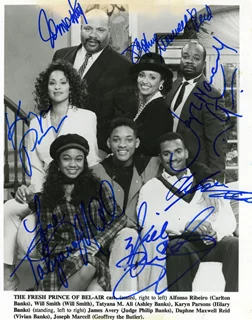 The Fresh Prince of Bel-Air autograph