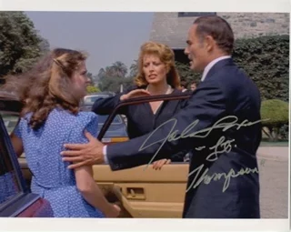 John Saxon autograph