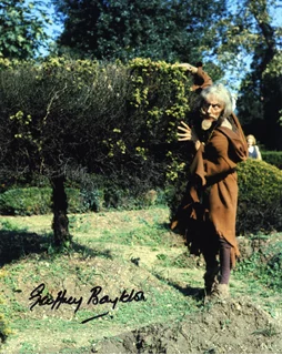 Geoffrey Bayldon autograph