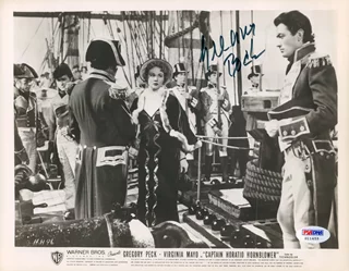 Gregory Peck autograph