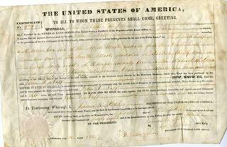 James Polk autograph