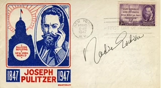 Nadine Gordimer autograph