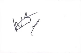 Wendy Glenn autograph