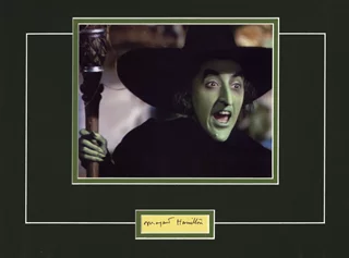 Margaret Hamilton autograph