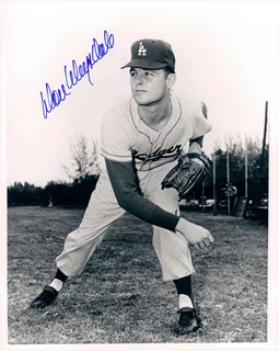 Don Drysdale autograph