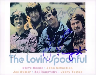 The Lovin Spoonful autograph