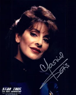 Marina Sirtis autograph