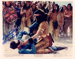 Clayton Moore autograph