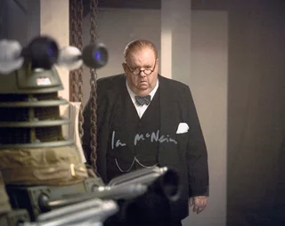 Ian McNeice autograph