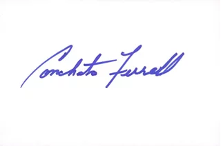 Conchata Ferrell autograph