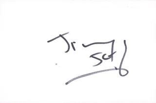 Jimmy Jean-Louis autograph