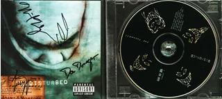 Disturbed autograph