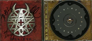 Disturbed autograph