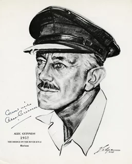 Alec Guinness autograph